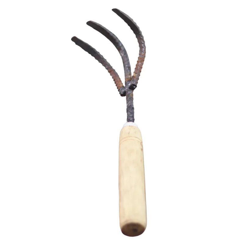 Hand Fork and Claw Rake Cultivator ( 6mm Heavy Strong Metal )
